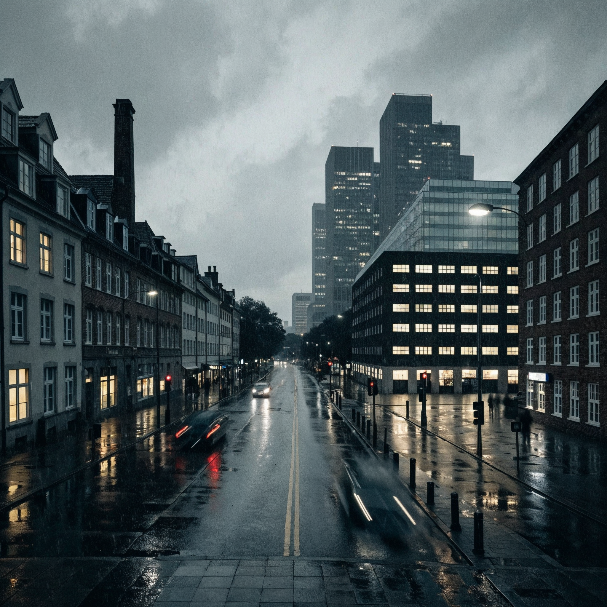 MaxArt Nachtlogistik — Stadtansicht